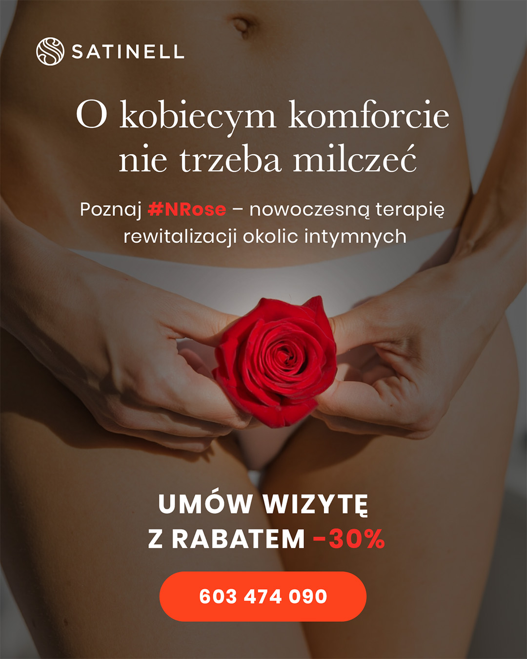 Poznaj #NRose nowoczesną terapię rewitalizacji okolic intymnych